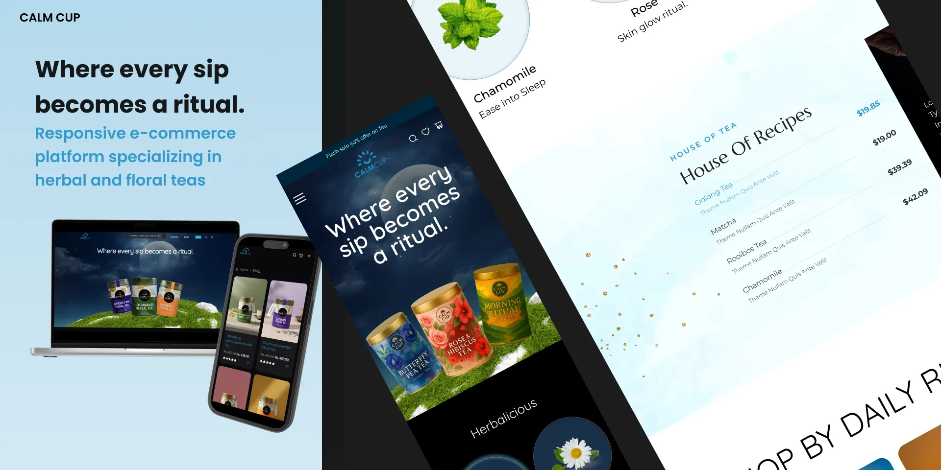 Calmcup - Premium Herbal Teas